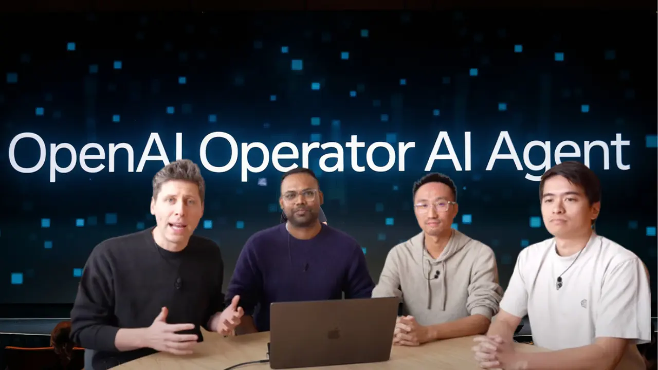 OpenAI推出Operator，一个能够自主执行任务的AI代理